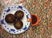 A picture of fish cutlet