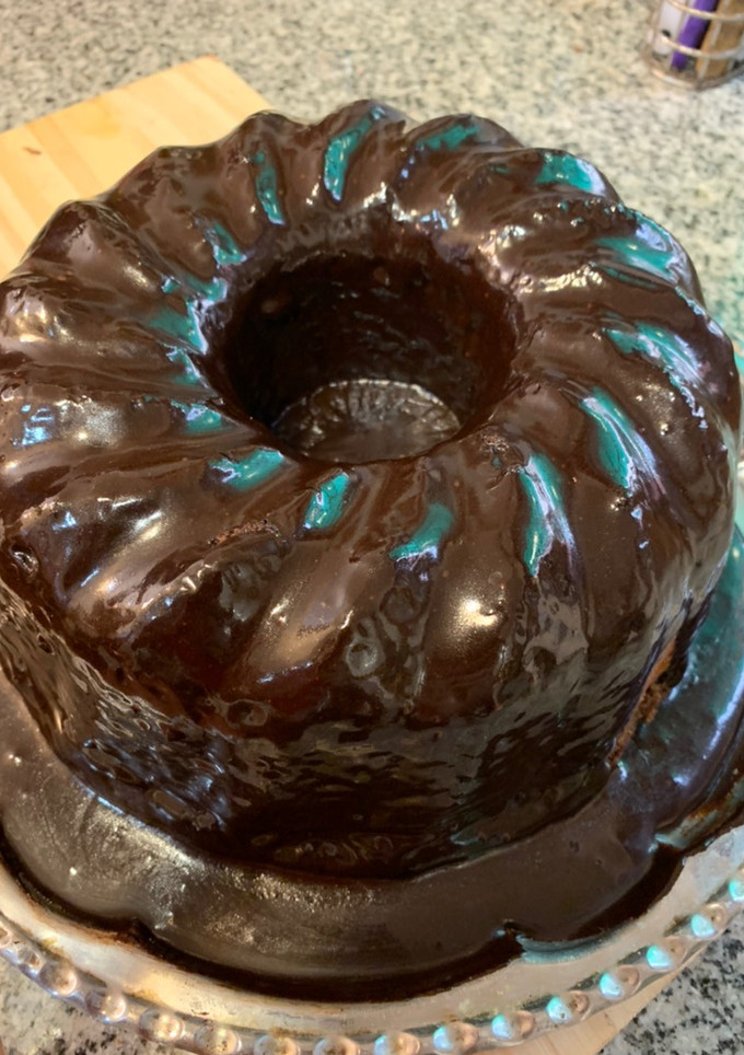 Una foto de Budín marmolado