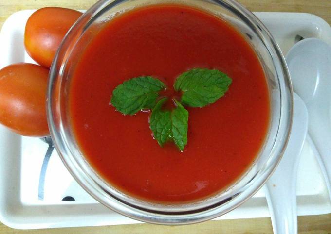 Recipe of Any-night-of-the-week Tomato Carrot Soup