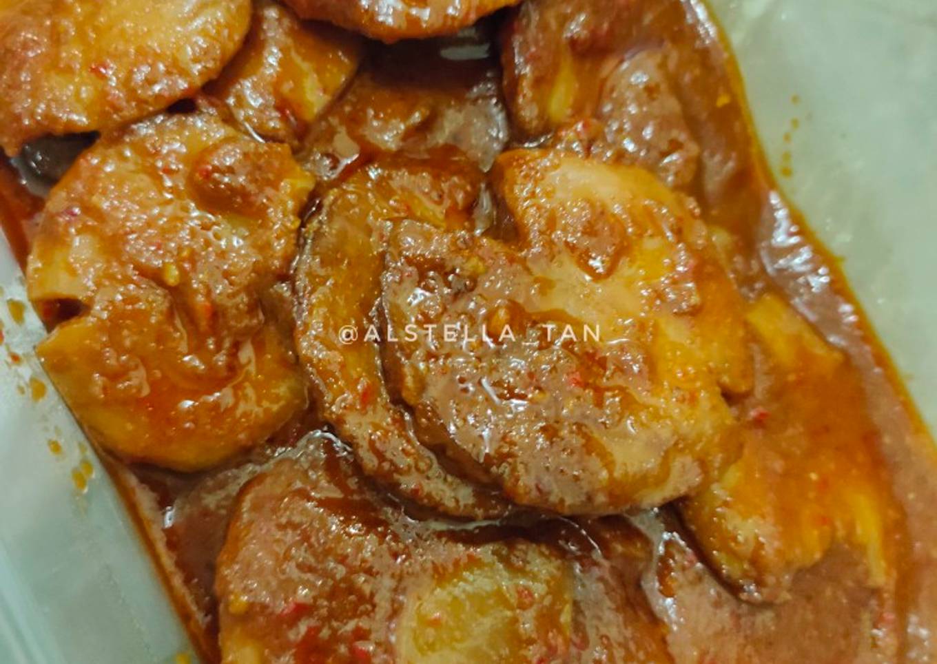 Semur Jengkol Pedas