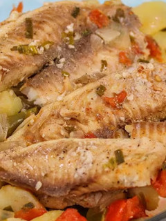 Foto de Filetes de Tilápia Assados
