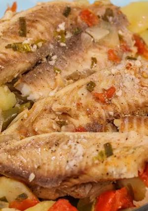 Foto de Filetes de Tilápia Assados