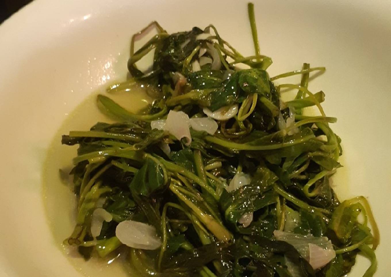 Tumis kangkung is the highlight #FestivalReceptionAsia #Indonesia #kangkung