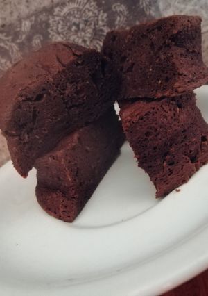 Una foto de Mini tortita en microondas sin harina! Muy rápido