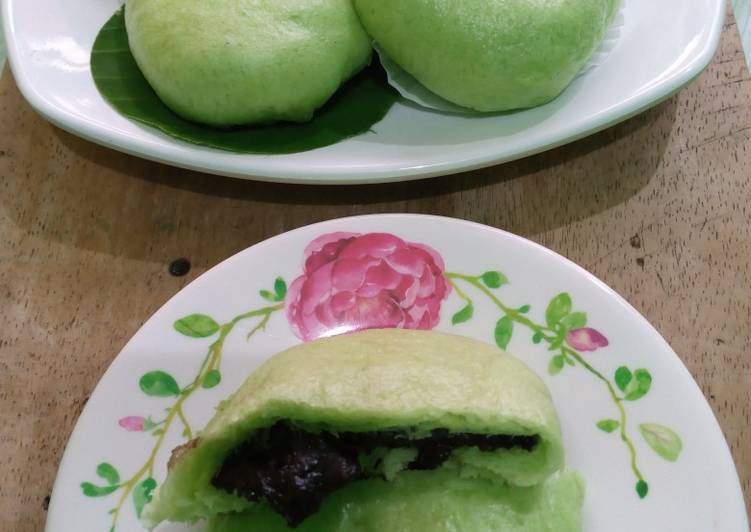 Bakpao Pandan Coklat