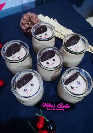 Foto resep Puding Busa Oreo