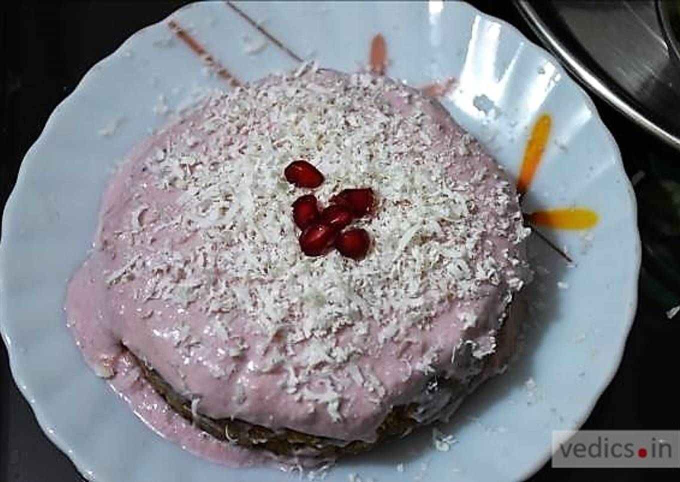 Date and beetroot no bake cake recipe