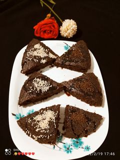 عکسی از دستور کیک کوئیک میکس کاکائو قهوه❤️