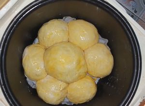 Hình của món Bánh mì ngọt bằng nồi cơm điện.