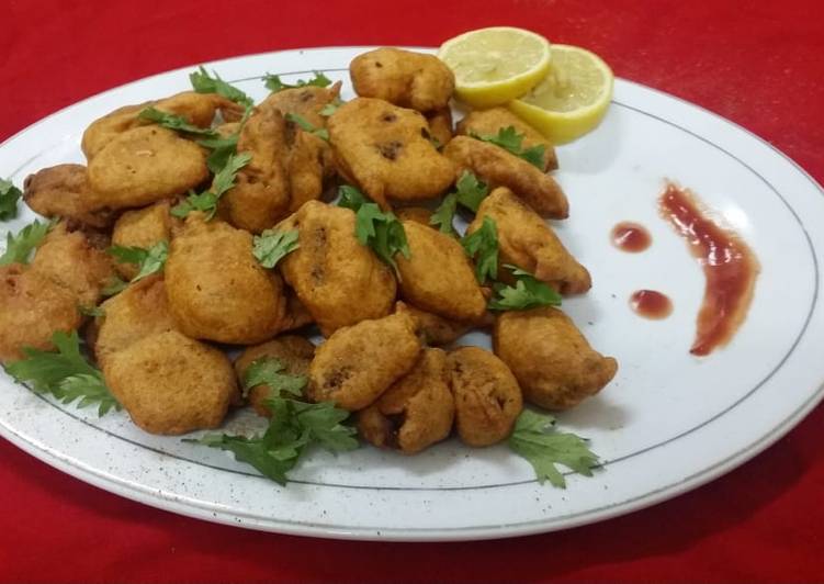 Hyderabadi Gosht ke Bhajiye/Mutton Fritters