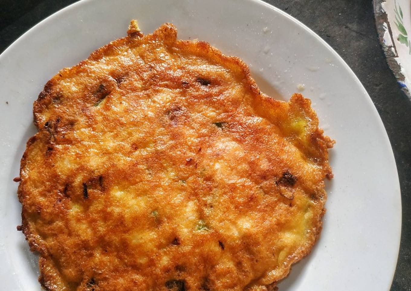 Tahu telur biasa