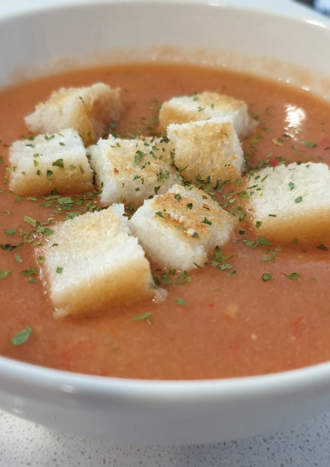 Una foto de Gazpacho andaluz