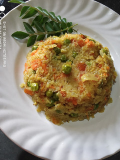 रवा वेजिटेबल उपमा (Rava vegetable upma recipe in hindi) रेसिपी मुख्य फोटो