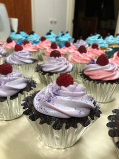 Una foto de Cupcakes esponja de chocolateEn Thermomix