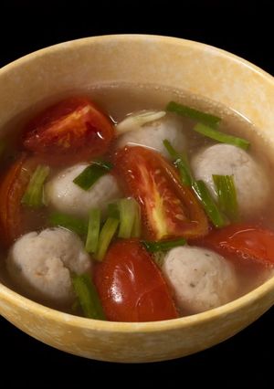 Hình của món SP.1028 - Canh Chả Cá Cà Chua.