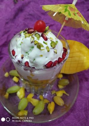 A picture of Falooda icecream.