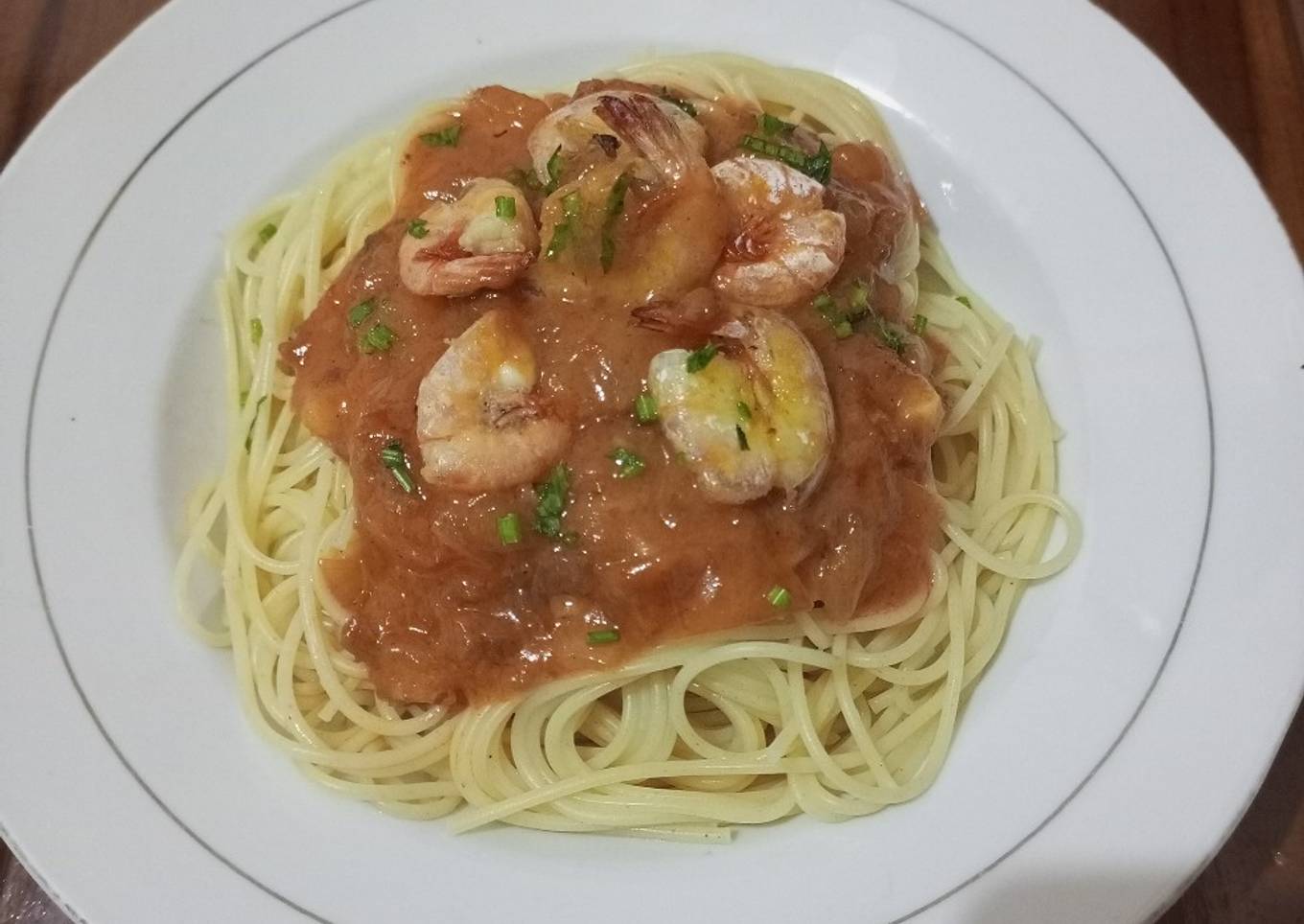 Spaghetti Bolognese Udang