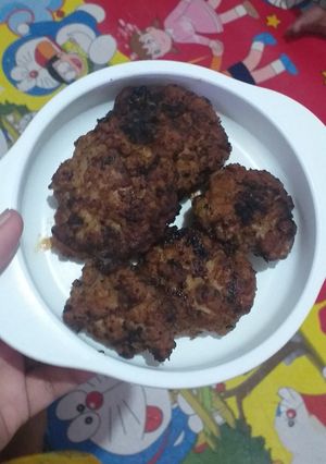 Foto resep Steak daging giling ☺