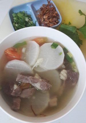 Foto resep Sup Sapi Lobak praktis
