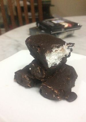 Foto resep Chocolate bar [keto friendly]