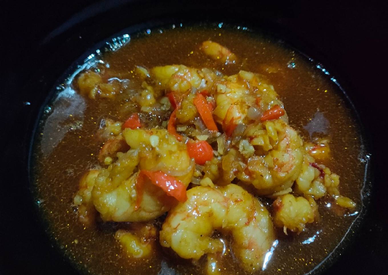 Udang saos tiram