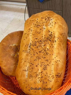 عکسی از دستور نان بربری فانتزی🥖