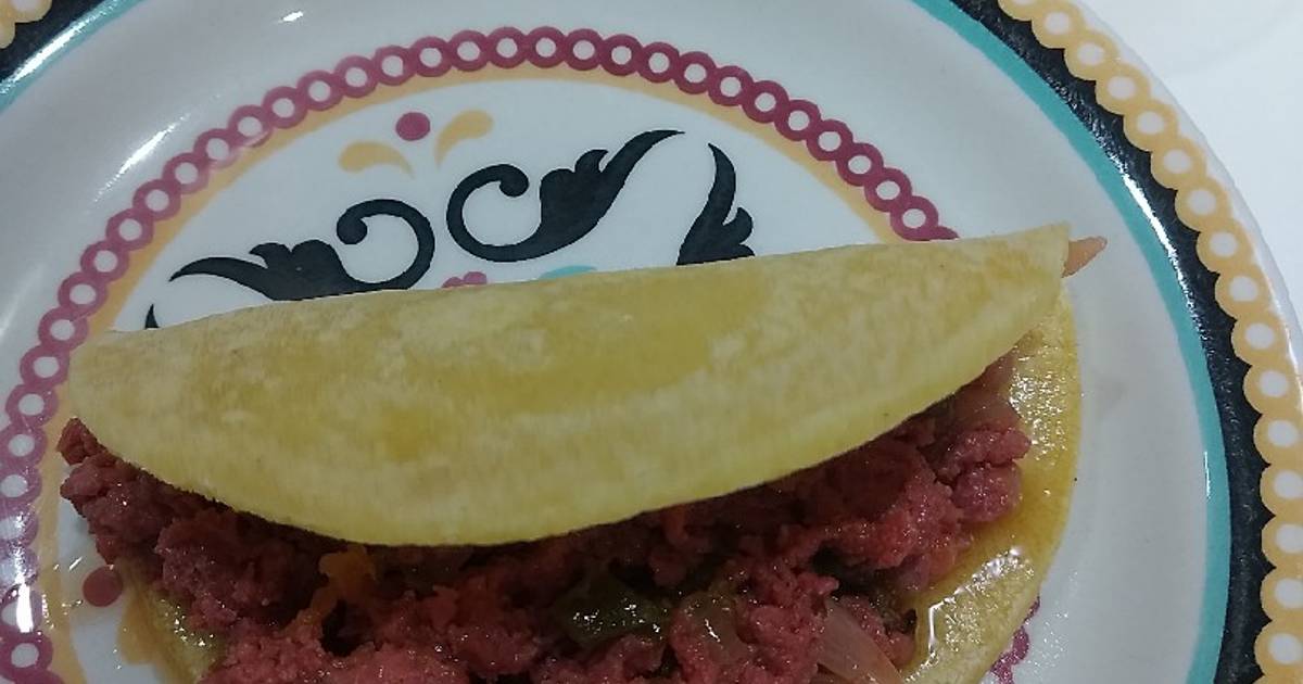 Tacos mexicanos de linguiça com tortillas sem glúten Receita por Cael