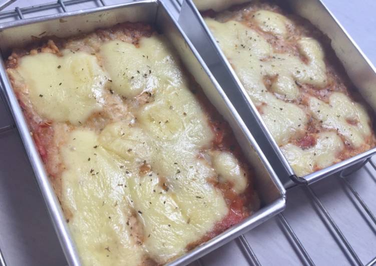 Cara Gampang Menyiapkan Potato Chicken Lasagna (Lasagna Kentang Ayam) Anti Gagal