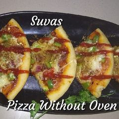 A picture of Pizza Without Oven.