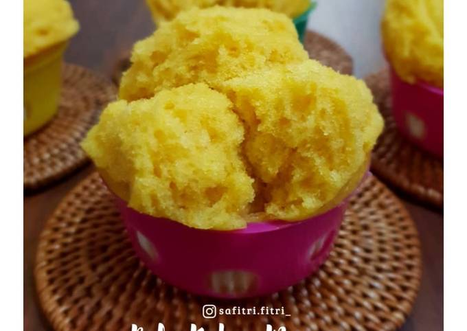 Bolu Kukus Mangga Simple no mixer