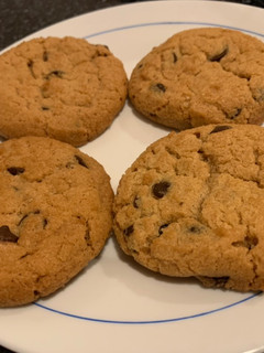 Una foto de Cookies con gotas de chocolate