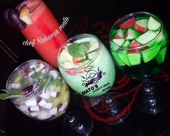 The New Way Cooking Recipe 4 different amazing drinks Delicious Steady