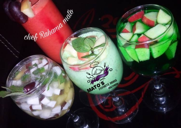4 different amazing drinks 4 different amazing drinks