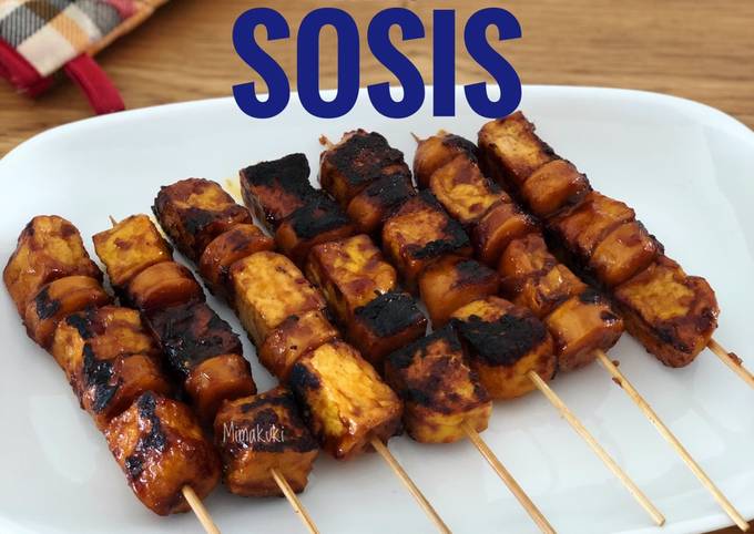 Cara Buat Sate Sosis Tahu Irit Untuk Jualan