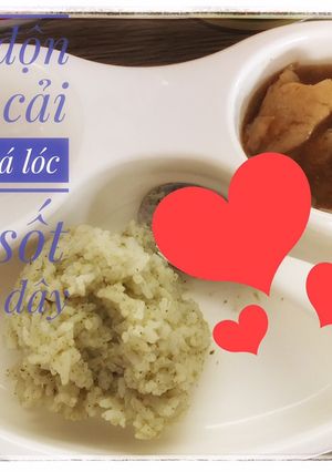 Hình của món Cơm độn bông cải xanh.