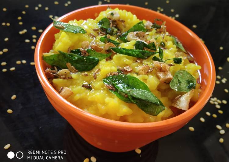 Recipe of Any-night-of-the-week Moong Dal Khichdi