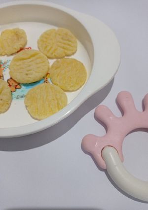 Foto resep SNACK MPASI 8m+ Simple Cookies Teflon