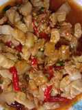 กะเพราหมูสามชั้น