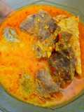 Kare daging dan tempe pedas