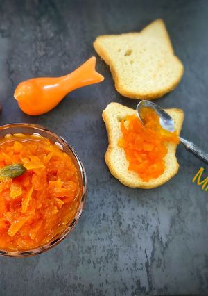 عکسی از دستور مربا هویج