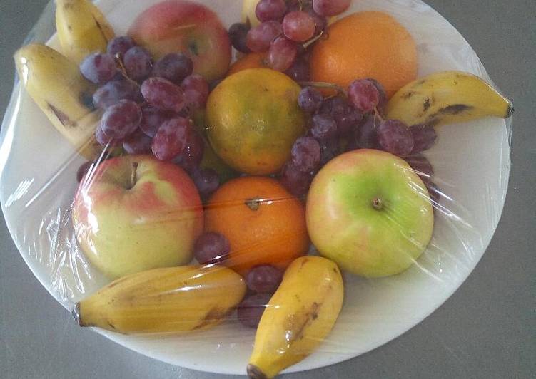 Recipe of Super Quick Homemade Fruit basket