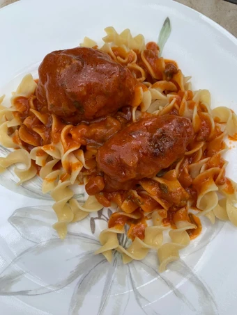 Simple Way Prepare Recipe Moms Stuffed steak that is Delicious, So Delicious}