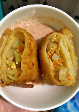 Foto resep Risol isi sayur (kulit risol buat sendiri)