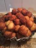 Buñuelos dulzones de boniato y manzana 🍎🍠
