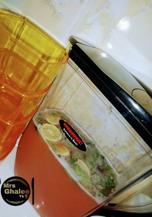 A picture of Watermelon lemonade.