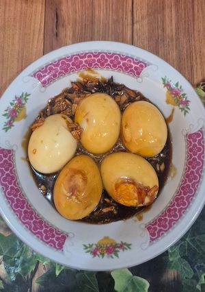 Foto resep Khai Pa Lo (Telur Kecap) Khas Laos