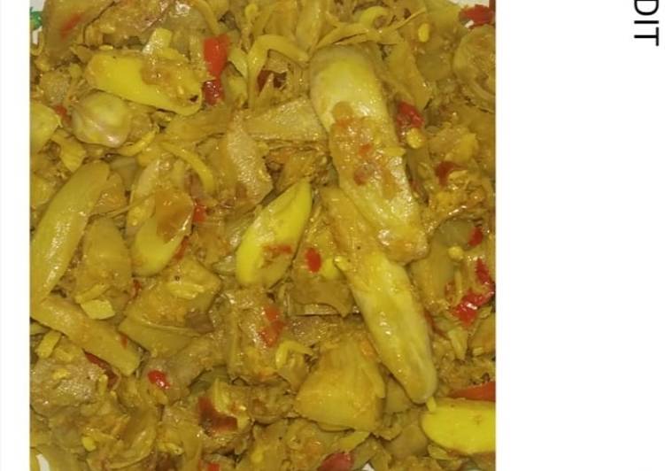 Resep Sayur Nangka Bumbu Kering Yang Renyah