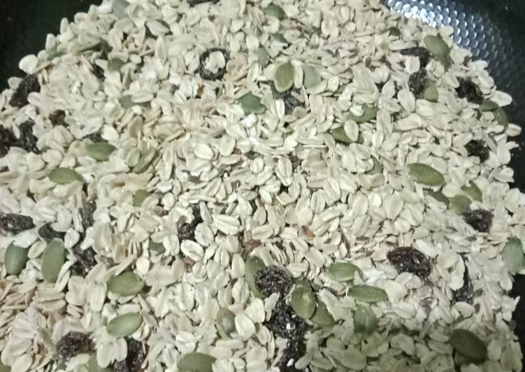 Menu diet: Muesli homemade