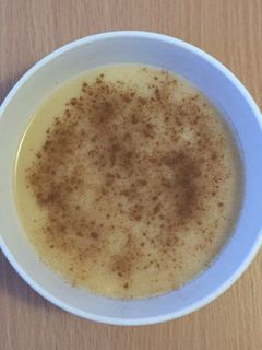 Almakrémleves recept fotója