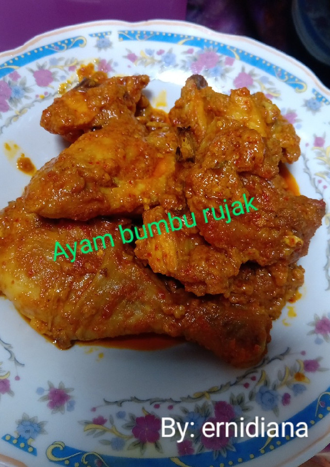 Foto resep Ayam Bumbu Rujak